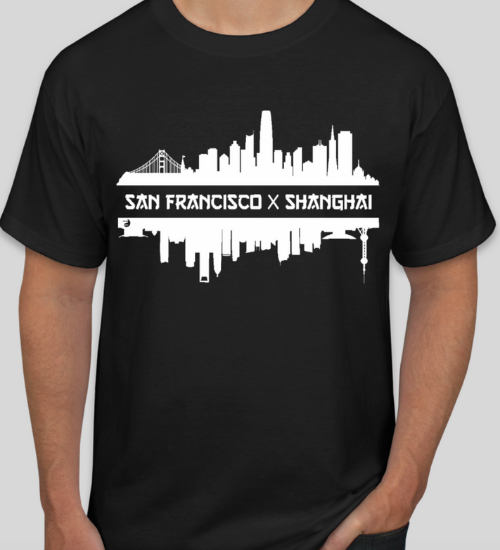 San Francisco x Shanghai Skyline T-Shirt