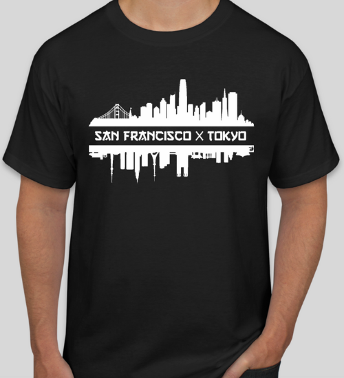 San Francisco x Tokyo Skyline T-Shirt